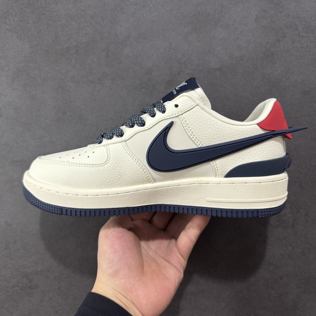
【定制版】Nike Air Force 1'07 Low LV联名 深蓝大勾 空军一号低帮休闲板鞋 X