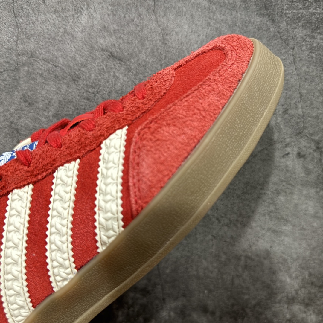 图片[6]-【PZ纯原跑量版】Adidas Originals Gazelle Indoor 防滑低帮T头德训鞋 GZ复古系列 白红 IF1808 纯原福利 工厂超低利润跑量 认准独家/避免混货 市面绝无仅有 全新主推版过验级别/代购级 全部原开发最大还原正品细节 选用市面顶版开发加强/吊打正品版型 全正确翻毛皮/垫片/弓足市面所有炒作嘘头满配 PK市面百元内任意版本/套到什么程度自行对比 市场顶级版本完美还原zp细节，注意区别市场任何版本 尺码：35.5 36 36.5 37 38 38.5 39 40 40.5 41 42 42.5 43 44 44.5 45-选品中心