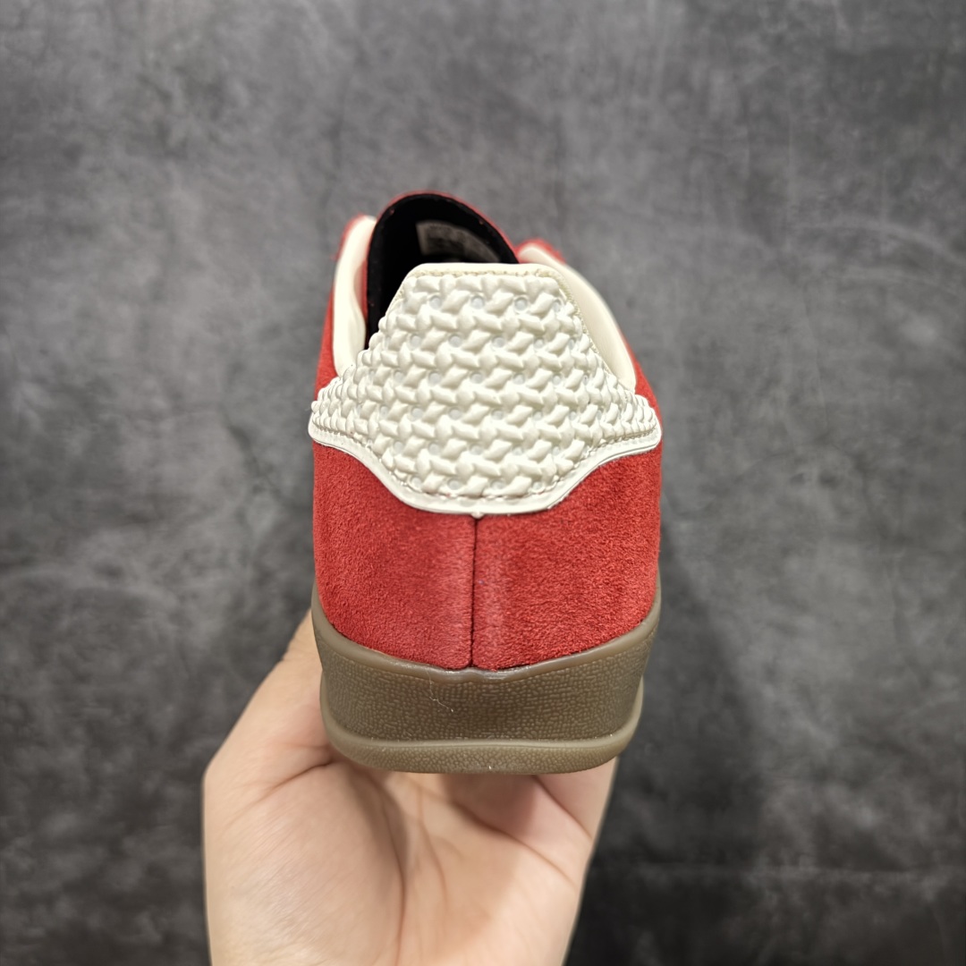 图片[4]-【PZ纯原跑量版】Adidas Originals Gazelle Indoor 防滑低帮T头德训鞋 GZ复古系列 白红 IF1808 纯原福利 工厂超低利润跑量 认准独家/避免混货 市面绝无仅有 全新主推版过验级别/代购级 全部原开发最大还原正品细节 选用市面顶版开发加强/吊打正品版型 全正确翻毛皮/垫片/弓足市面所有炒作嘘头满配 PK市面百元内任意版本/套到什么程度自行对比 市场顶级版本完美还原zp细节，注意区别市场任何版本 尺码：35.5 36 36.5 37 38 38.5 39 40 40.5 41 42 42.5 43 44 44.5 45-选品中心