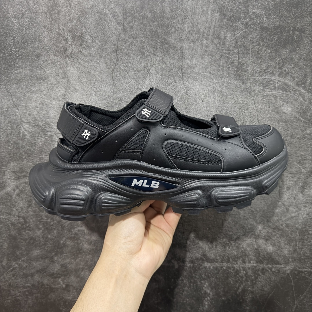 【纯原订单】网红爆款 MLB Winner Chunky Mask 低帮休闲凉鞋 原厂防伪吊牌 尺码:35 36 36.5 37.5 38 38.5 39 40 41 42 43 44 45-选品中心