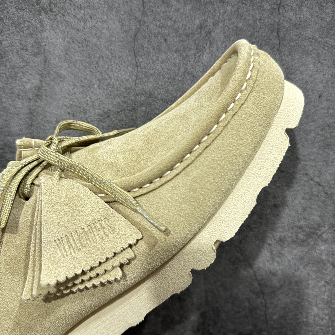 图片[6]-【莞产G版】其乐Clarks Wallebee 乐福风格袋鼠鞋 注意户外防水面料Gore-Tex的面料 结合工装优雅的袋鼠鞋， 时下最火的老钱风！乐福的设计直接装点在此鞋精髓上。 鞋底采用黄金大底Vibram ，全新橡塑发泡技术！结合了发泡材质的轻便型 和 橡胶RB的耐磨的特质！ 三方的拿手技术结合在同一双鞋上！ 尺码：36-46！ 外贸专供品质！-选品中心