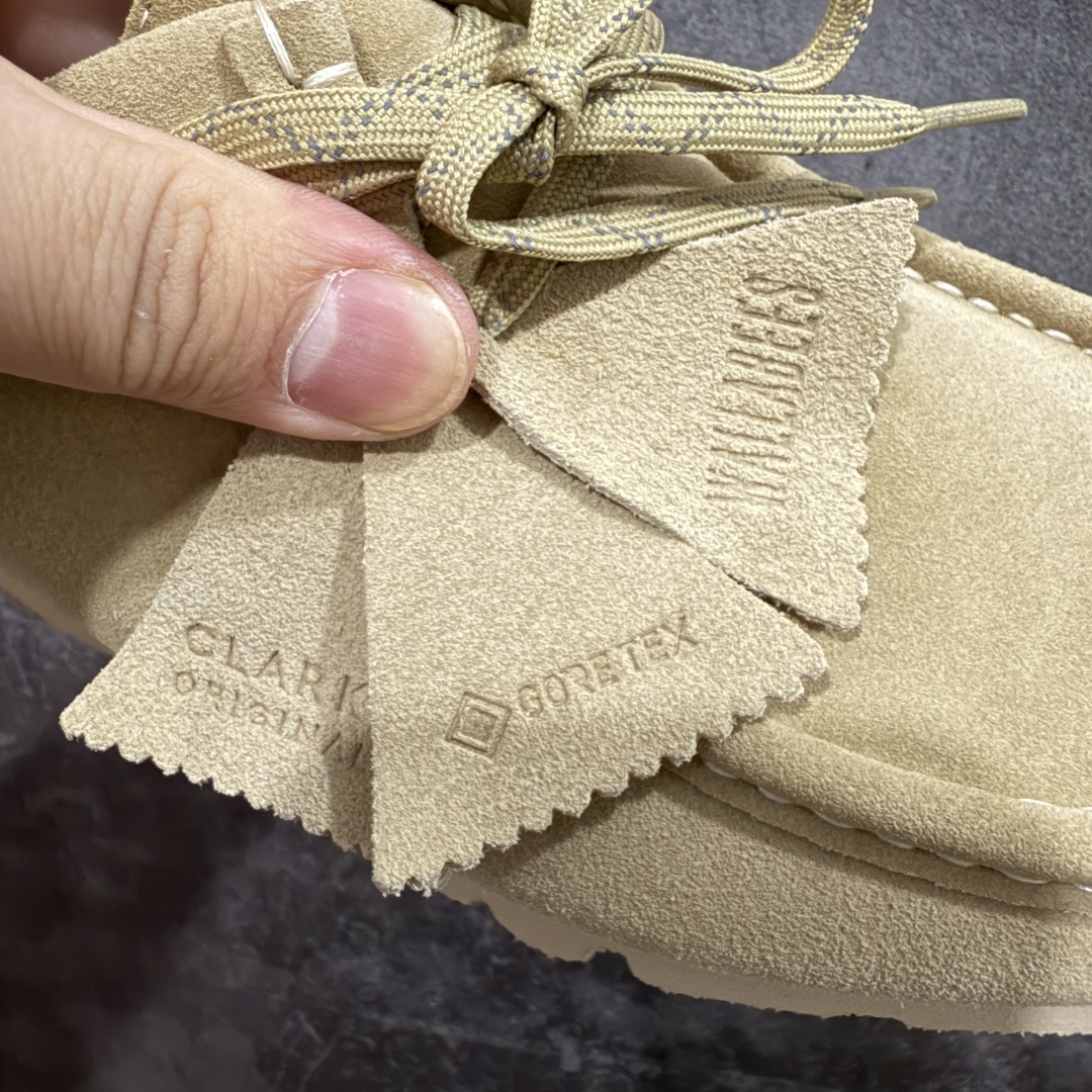 图片[3]-【莞产G版】其乐Clarks Wallebee 乐福风格袋鼠鞋 注意户外防水面料Gore-Tex的面料 结合工装优雅的袋鼠鞋， 时下最火的老钱风！乐福的设计直接装点在此鞋精髓上。 鞋底采用黄金大底Vibram ，全新橡塑发泡技术！结合了发泡材质的轻便型 和 橡胶RB的耐磨的特质！ 三方的拿手技术结合在同一双鞋上！ 尺码：36-46！ 外贸专供品质！-选品中心