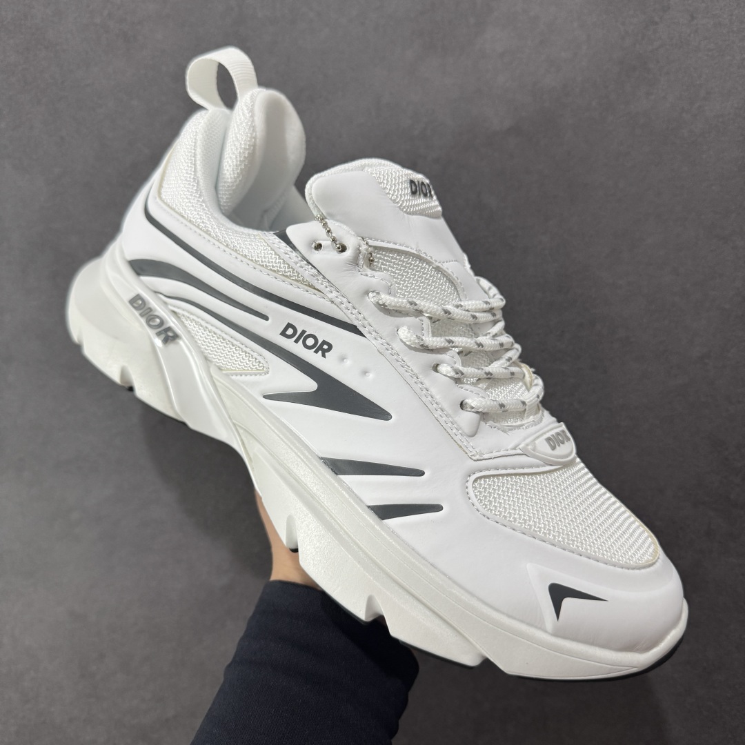图片[3]-【公司级】Dior 迪奥 B44 Dior迪奥休闲时尚运动鞋系列 渠道原装订单 全套专柜包装物及配件 釆用超软舒适透气面料 同源出厂真丝绸防尘鞋套袋 原装雪梨形超软沙绒纸团 鞋底采用橡胶大底内外锁死工艺 最大限度弯折永不开胶，原鞋一致效果 尺码：39 40 40.5 41 42 42.5 43 44 45-选品中心