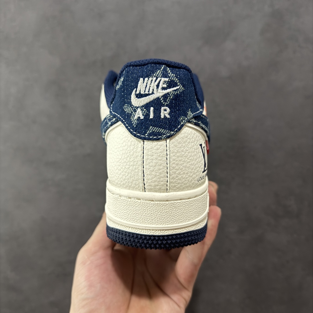 图片[4]-【定制版】Louis Vuitton x Nk Air Force 1’07 定制配色 Lv联名 空军一号低帮经典低帮休闲百搭板鞋 YX5066-345 定制鞋盒 大厂流水作业生产 超高清洁度 皮料切割干净无任何毛边 细节完美   尺码：36 36.5 37.5 38 38.5 39 40 40.5 41 42 42.5 43 44 44.5 45-选品中心