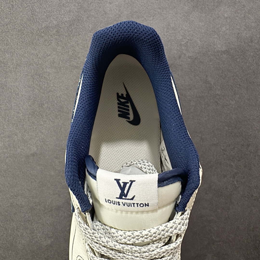 图片[7]-【定制版】Louis Vuitton x Nk Air Force 1’07 定制配色 Lv联名 空军一号低帮经典低帮休闲百搭板鞋 YX5066-345 定制鞋盒 大厂流水作业生产 超高清洁度 皮料切割干净无任何毛边 细节完美   尺码：36 36.5 37.5 38 38.5 39 40 40.5 41 42 42.5 43 44 44.5 45-选品中心