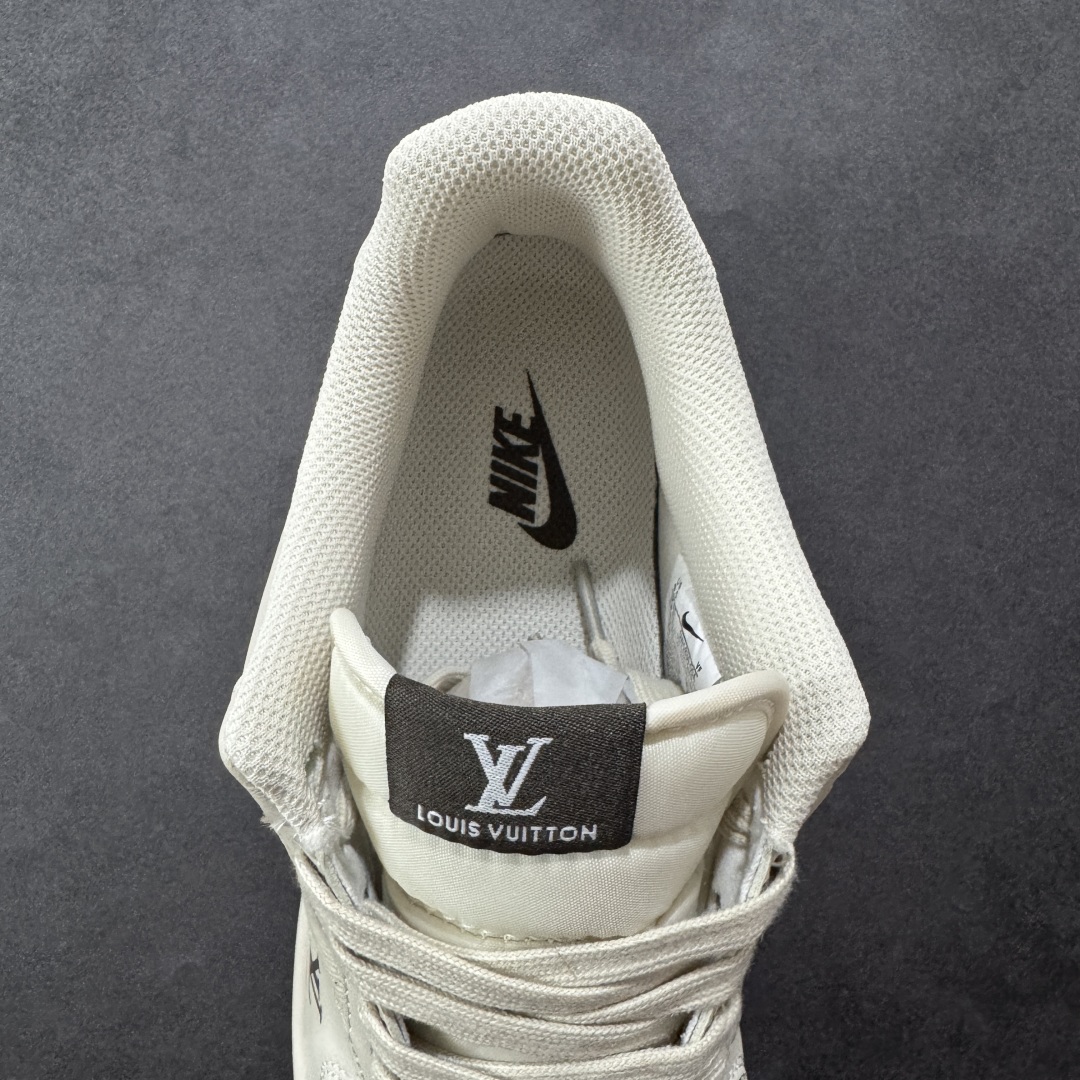 图片[7]-【定制版】Nike Air Force 1\’07 Low LV联名 网面拼接米棕 空军一号低帮休闲板鞋  #原楦头原纸板 原装鞋盒 定制五金配件 内置全掌气垫 原厂鞋底 货号：QW5836-004  尺码：36 36.5 37.5 38 38.5 39 40 40.5 41 42 42.5 43 44 44.5 45-选品中心