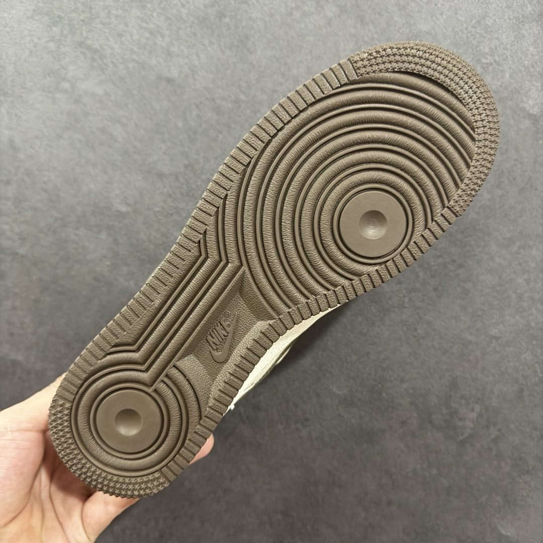 图片[9]-【定制版】Nike Air Force 1\’07 Low LV联名 网面拼接米棕 空军一号低帮休闲板鞋  #原楦头原纸板 原装鞋盒 定制五金配件 内置全掌气垫 原厂鞋底 货号：QW5836-004  尺码：36 36.5 37.5 38 38.5 39 40 40.5 41 42 42.5 43 44 44.5 45-选品中心