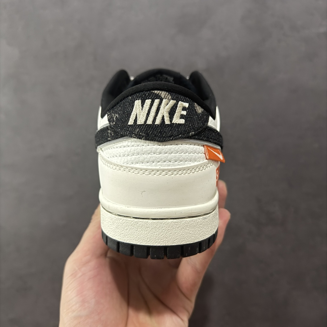 280 定制版Nike SB Dunk Low Sup联名 黑牛仔 周年高端定制 低帮休闲板鞋 SC9207-414