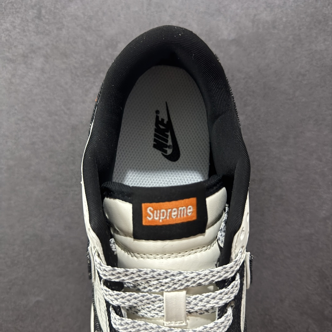 280 定制版Nike SB Dunk Low Sup联名 黑牛仔 周年高端定制 低帮休闲板鞋 SC9207-414