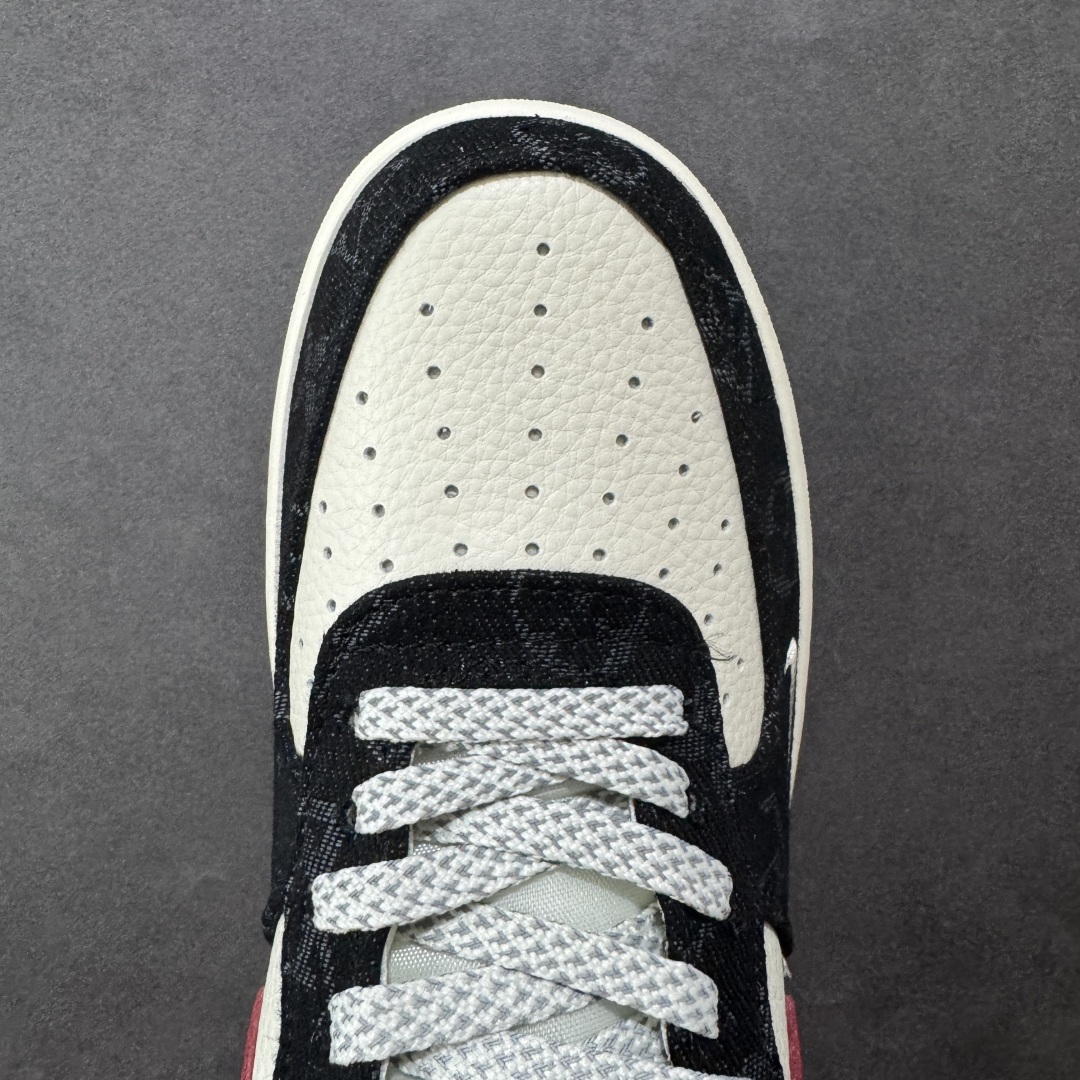 图片[8]-【定制版】海外限量发售！公司级NIke Air Force 1 \’07 Low LV联名-白红黑牛仔 空军一号低帮 运动鞋 休闲鞋 折边针车 工艺难度大 原楦头原纸板 原装鞋盒 定制五金配件 原厂鞋底 超高清洁度 细节完美 货号：ZD1988-002 尺码：36 36.5 37.5 38 38.5 39 40 40.5 41 42 42.5 43 44 44.5 45-选品中心