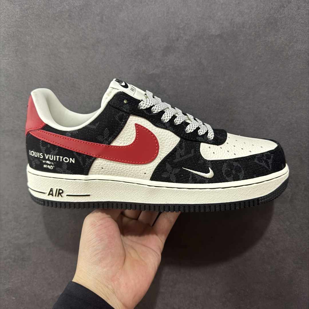 【定制版】海外限量发售!公司级NIke Air Force 1 \'07 Low LV联名-白红黑牛仔 空军一号低帮 运动鞋 休闲鞋 折边针车 工艺难度大 原楦头原纸板 原装鞋盒 定制五金配件 原厂鞋底 超高清洁度 细节完美 货号:ZD1988-002 尺码:36 36.5 37.5 38 38.5 39 40 40.5 41 42 42.5 43 44 44.5 45-选品中心