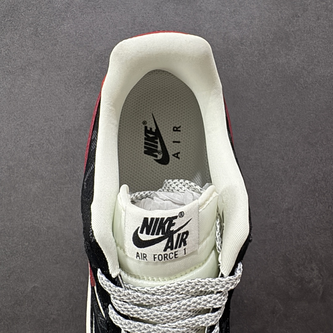 图片[7]-【定制版】海外限量发售！公司级NIke Air Force 1 \’07 Low LV联名-白红黑牛仔 空军一号低帮 运动鞋 休闲鞋 折边针车 工艺难度大 原楦头原纸板 原装鞋盒 定制五金配件 原厂鞋底 超高清洁度 细节完美 货号：ZD1988-002 尺码：36 36.5 37.5 38 38.5 39 40 40.5 41 42 42.5 43 44 44.5 45-选品中心