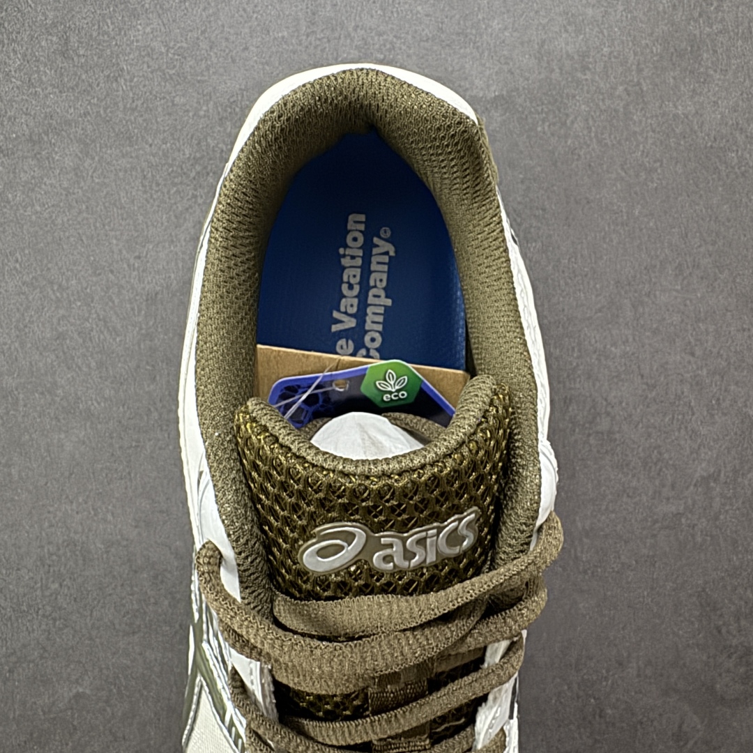 图片[7]-【纯原版】ASICS亚瑟士新款GEL-DS TRAINER 14情侣运动鞋时尚复古运动休闲鞋 整体色调采用了米色和绿色等大地色系，宛如将澳大利亚的自然风光浓缩于鞋身之上，复古且时尚，轻松拿捏住当下流行的复古风潮。鞋侧的 Asics 标志性虎爪 logo 与鞋面的米色相互交融，搭配恰到好处，既传承了经典的元素，又呈现出别样的新潮韵味。 采用了轻量化的 EVA 中底，不仅重量轻，大大减轻了双脚的负担，而且还具备出色的缓震性能，宛如在脚下踩了一层“软云”，每一步的冲击力都能被温柔化解，长时间穿着也不会有累脚的困扰，无论是日常通勤的久站，还是周末的逛街暴走，双脚都能始终保持惬意状态。 尺码：36 37 37.5 38 39 39.5 40.5 41 42 42.5 43.5 44 45-选品中心