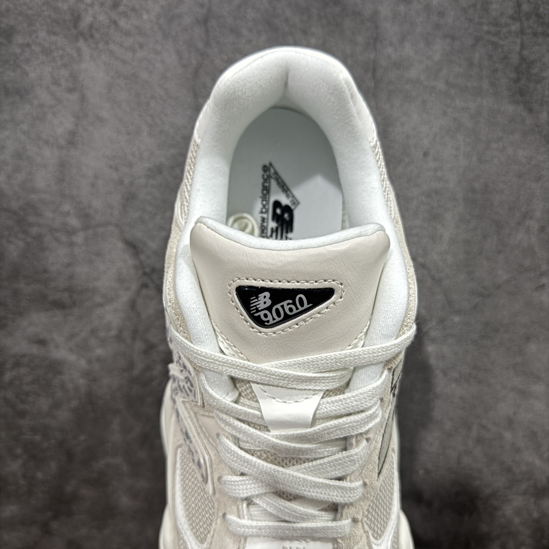 【纯原版】 New Balance NB9060 联名款 复古休闲运动慢跑鞋 黑白色U9060ASP