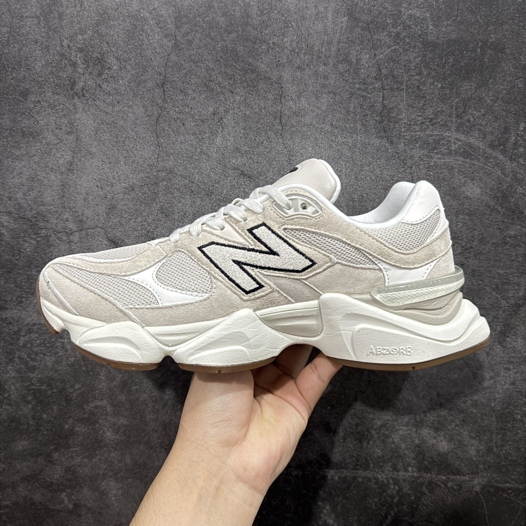 【纯原版】 New Balance NB9060 联名款 复古休闲运动慢跑鞋 黑白色U9060ASP