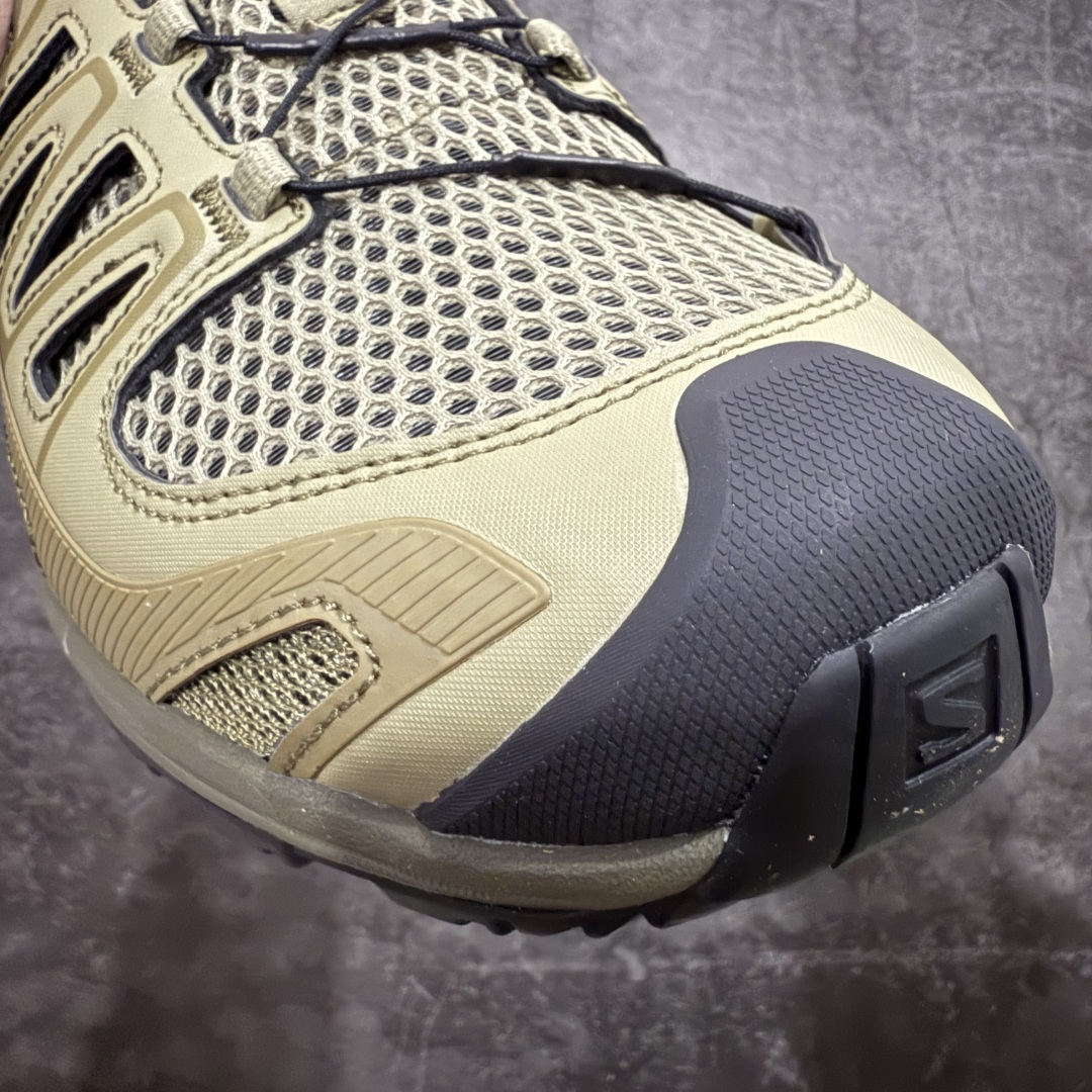 图片[5]-【666版本】SALOMON萨洛蒙XA PRO AMPHIB舒适柔软 透气耐磨 溯溪鞋 男女同款 军绿色 绿黑色 纯原外贸平台特供订单 耗时半年巨作 #全套原纸板楦头开发 #原厂特供网布配套加持 #确保原汁原味 完美呈现版型 #原档数据独家私模五层组合大底 #男女鞋同步官方开发至46 #原装Ortholite轻量化鞋垫 #中底布带钢印编号 原厂TPU锁扣 #进口港宝加持 后跟自然饱满 还原公司包裹性 #鞋面采用SENSIFT贴合技术 #全方位贴合包裹脚型 #鞋跟部鞋底牵引设计 #提供强大的抓地性能 #更适应野外崎岖不平的道路 #其3D ADVANCED CHASSIS底盘 材料轻量大化 钉齿设计更具稳定性 防护性 #鞋底易磨损区运用CONTAGRIP高耐磨材料 应对城市硬质路面长距离跑考验 货号：477399 尺码：36 36.5 37.5 38 38.5 39 40 40.5 41 42 42.5 43 44 45 46-选品中心