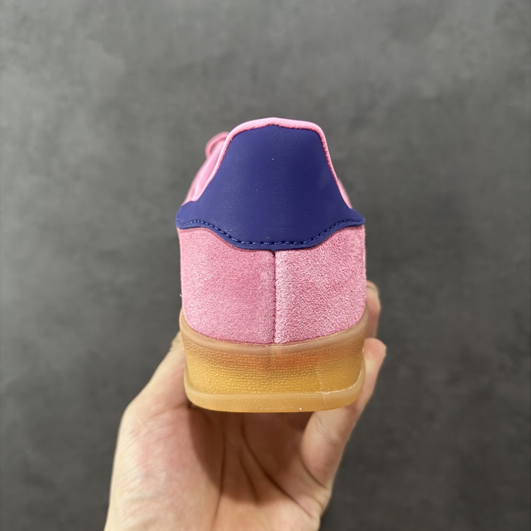 图片[4]-【PZ纯原跑量版】Adidas Originals Gazelle Indoor 防滑低帮T头德训鞋 GZ复古系列 IE7002 纯原福利 工厂超低利润跑量 认准独家/避免混货 市面绝无仅有 全新主推版过验级别/代购级 全部原开发最大还原正品细节 选用市面顶版开发加强/吊打正品版型 全正确翻毛皮/垫片/弓足市面所有炒作嘘头满配 PK市面百元内任意版本/套到什么程度自行对比 市场顶级版本完美还原zp细节，注意区别市场任何版本 尺码：35.5 36 36.5 37 38 38.5 39 40 40.5 41 42 42.5 43 44 44.5 45-选品中心