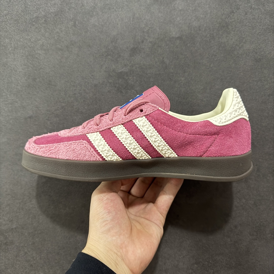 图片[2]-【PZ纯原跑量版】Adidas Originals Gazelle Indoor 防滑低帮T头德训鞋 GZ复古系列 IF1809 纯原福利 工厂超低利润跑量 认准独家/避免混货 市面绝无仅有 全新主推版过验级别/代购级 全部原开发最大还原正品细节 选用市面顶版开发加强/吊打正品版型 全正确翻毛皮/垫片/弓足市面所有炒作嘘头满配 PK市面百元内任意版本/套到什么程度自行对比 市场顶级版本完美还原zp细节，注意区别市场任何版本 尺码：35.5 36 36.5 37 38 38.5 39 40 40.5 41 42 42.5 43 44 44.5 45-选品中心