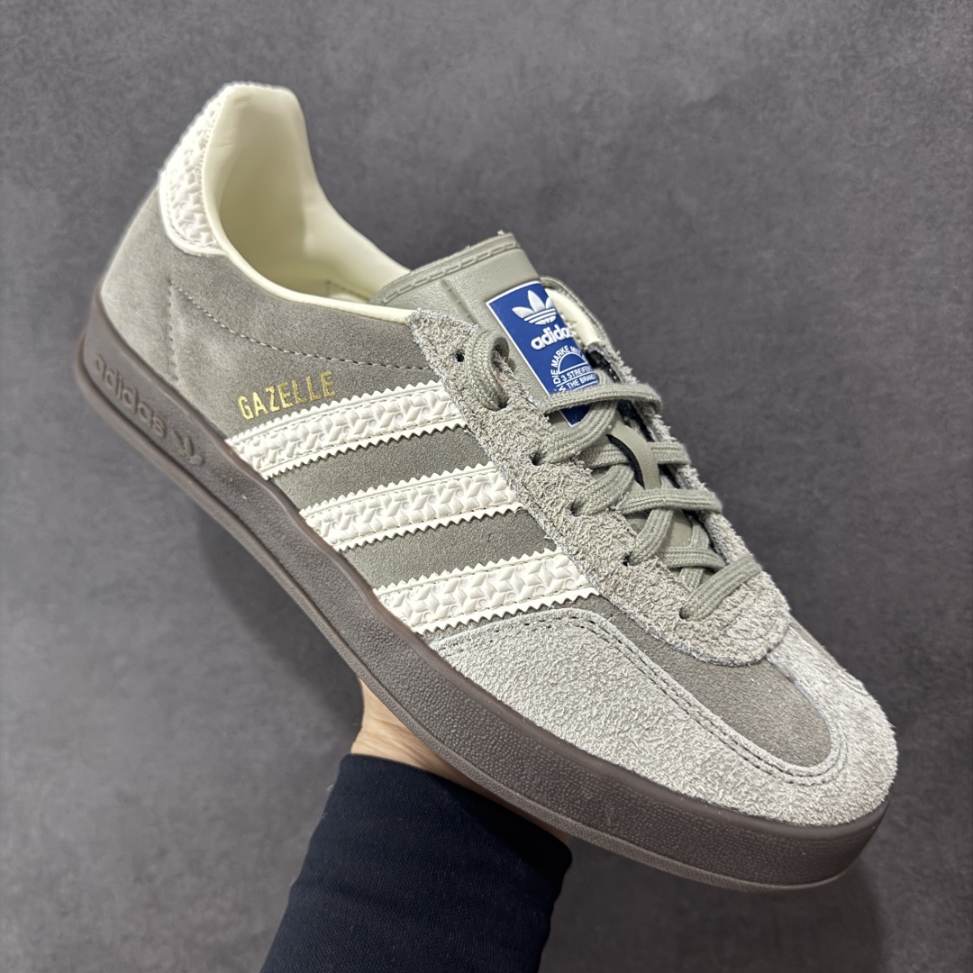 图片[3]-【PZ纯原跑量版】Adidas Originals Gazelle Indoor 防滑低帮T头德训鞋 GZ复古系列 IF1807 纯原福利 工厂超低利润跑量 认准独家/避免混货 市面绝无仅有 全新主推版过验级别/代购级 全部原开发最大还原正品细节 选用市面顶版开发加强/吊打正品版型 全正确翻毛皮/垫片/弓足市面所有炒作嘘头满配 PK市面百元内任意版本/套到什么程度自行对比 市场顶级版本完美还原zp细节，注意区别市场任何版本 尺码：35.5 36 36.5 37 38 38.5 39 40 40.5 41 42 42.5 43 44 44.5 45-选品中心