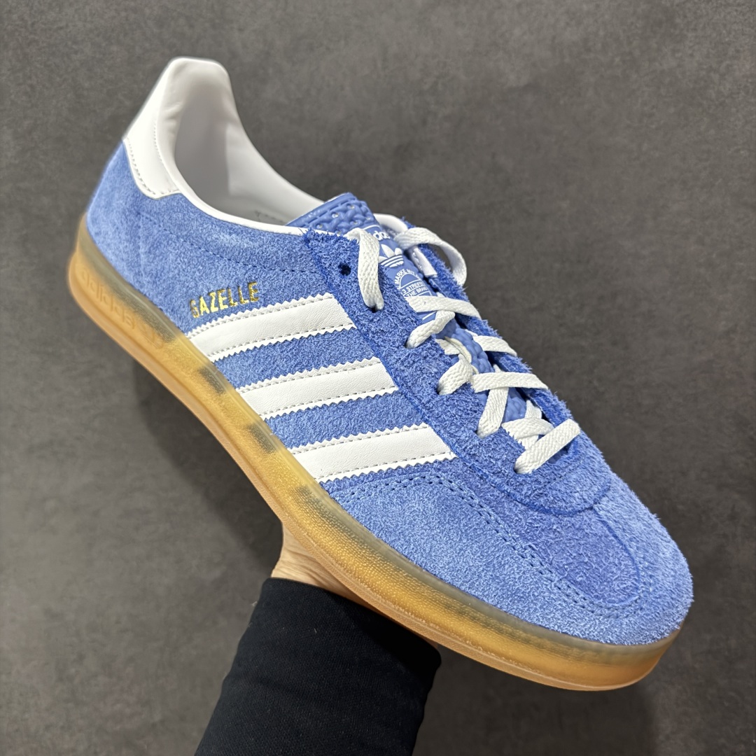 图片[3]-【PZ纯原跑量版】Adidas Originals Gazelle Indoor 防滑低帮T头德训鞋 GZ复古系列 HQ8717 纯原福利 工厂超低利润跑量 认准独家/避免混货 市面绝无仅有 全新主推版过验级别/代购级 全部原开发最大还原正品细节 选用市面顶版开发加强/吊打正品版型 全正确翻毛皮/垫片/弓足市面所有炒作嘘头满配 PK市面百元内任意版本/套到什么程度自行对比 市场顶级版本完美还原zp细节，注意区别市场任何版本 尺码：35.5 36 36.5 37 38 38.5 39 40 40.5 41 42 42.5 43 44 44.5 45-选品中心