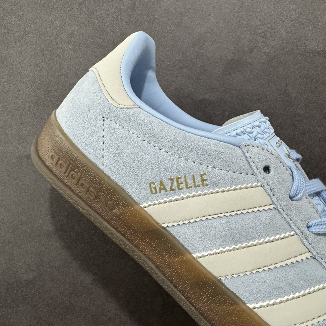 图片[6]-【PZ纯原跑量版】Adidas Originals Gazelle Indoor 防滑低帮T头德训鞋 GZ复古系列 JI2717 纯原福利 工厂超低利润跑量 认准独家/避免混货 市面绝无仅有 全新主推版过验级别/代购级 全部原开发最大还原正品细节 选用市面顶版开发加强/吊打正品版型 全正确翻毛皮/垫片/弓足市面所有炒作嘘头满配 PK市面百元内任意版本/套到什么程度自行对比 市场顶级版本完美还原zp细节，注意区别市场任何版本 尺码：35.5 36 36.5 37 38 38.5 39 40 40.5 41 42 42.5 43 44 44.5 45-选品中心