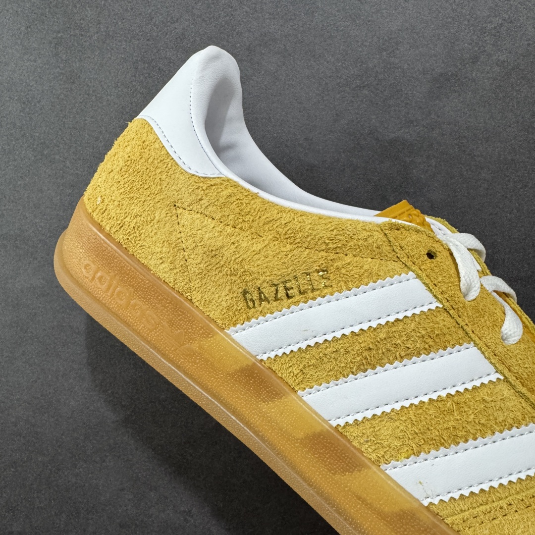 图片[6]-【PZ纯原跑量版】Adidas Originals Gazelle Indoor 防滑低帮T头德训鞋 GZ复古系列 HQ8716 纯原福利 工厂超低利润跑量 认准独家/避免混货 市面绝无仅有 全新主推版过验级别/代购级 全部原开发最大还原正品细节 选用市面顶版开发加强/吊打正品版型 全正确翻毛皮/垫片/弓足市面所有炒作嘘头满配 PK市面百元内任意版本/套到什么程度自行对比 市场顶级版本完美还原zp细节，注意区别市场任何版本 尺码：35.5 36 36.5 37 38 38.5 39 40 40.5 41 42 42.5 43 44 44.5 45-选品中心