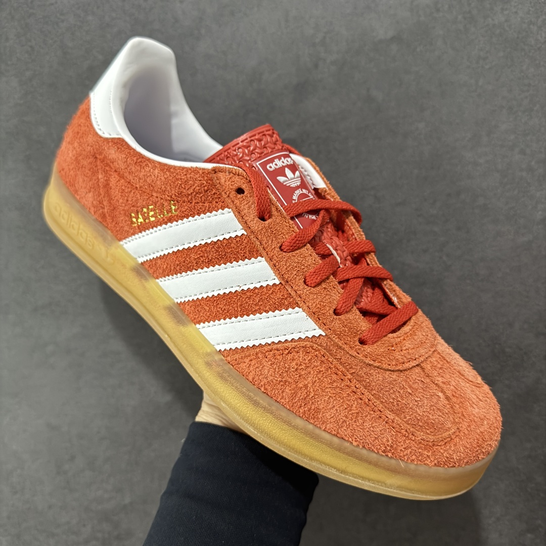 图片[3]-【PZ纯原跑量版】Adidas Originals Gazelle Indoor 防滑低帮T头德训鞋 GZ复古系列 HQ8718 纯原福利 工厂超低利润跑量 认准独家/避免混货 市面绝无仅有 全新主推版过验级别/代购级 全部原开发最大还原正品细节 选用市面顶版开发加强/吊打正品版型 全正确翻毛皮/垫片/弓足市面所有炒作嘘头满配 PK市面百元内任意版本/套到什么程度自行对比 市场顶级版本完美还原zp细节，注意区别市场任何版本 尺码：35.5 36 36.5 37 38 38.5 39 40 40.5 41 42 42.5 43 44 44.5 45-选品中心