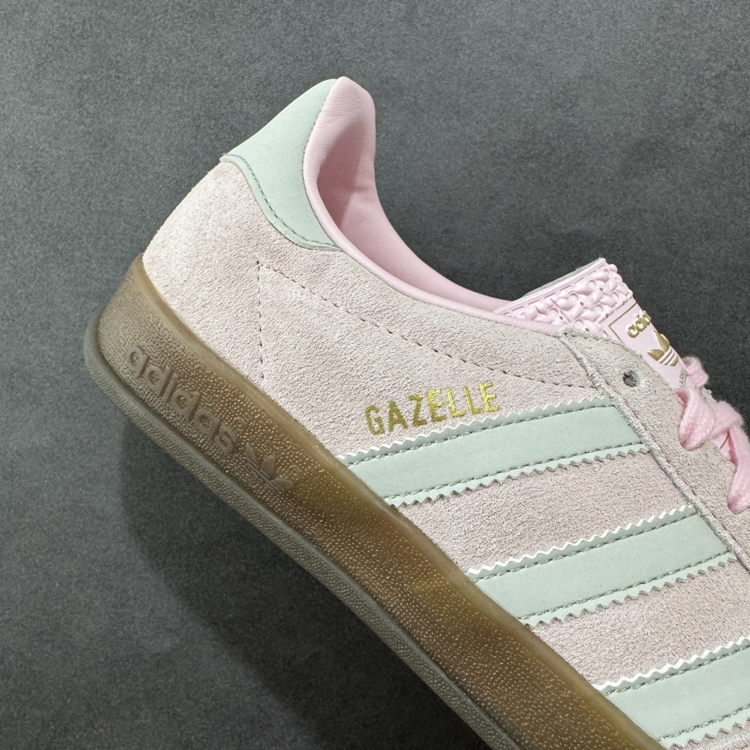 图片[6]-【PZ纯原跑量版】Adidas Originals Gazelle Indoor 防滑低帮T头德训鞋 GZ复古系列 JI2716 纯原福利 工厂超低利润跑量 认准独家/避免混货 市面绝无仅有 全新主推版过验级别/代购级 全部原开发最大还原正品细节 选用市面顶版开发加强/吊打正品版型 全正确翻毛皮/垫片/弓足市面所有炒作嘘头满配 PK市面百元内任意版本/套到什么程度自行对比 市场顶级版本完美还原zp细节，注意区别市场任何版本 尺码：35.5 36 36.5 37 38 38.5 39 40 40.5 41 42 42.5 43 44 44.5 45-选品中心