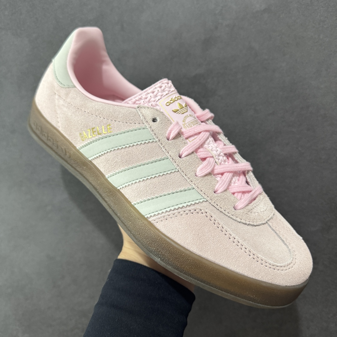 图片[3]-【PZ纯原跑量版】Adidas Originals Gazelle Indoor 防滑低帮T头德训鞋 GZ复古系列 JI2716 纯原福利 工厂超低利润跑量 认准独家/避免混货 市面绝无仅有 全新主推版过验级别/代购级 全部原开发最大还原正品细节 选用市面顶版开发加强/吊打正品版型 全正确翻毛皮/垫片/弓足市面所有炒作嘘头满配 PK市面百元内任意版本/套到什么程度自行对比 市场顶级版本完美还原zp细节，注意区别市场任何版本 尺码：35.5 36 36.5 37 38 38.5 39 40 40.5 41 42 42.5 43 44 44.5 45-选品中心
