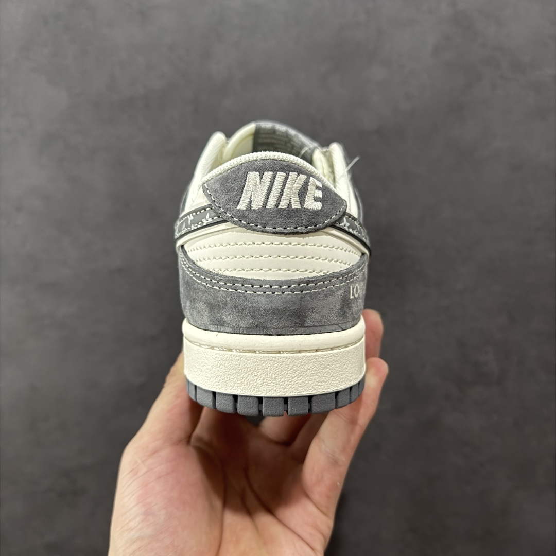 图片[4]-【定制版】Nike SB Dunk Low LV联名 三勾夜光灰底满天星 周年高端定制 低帮休闲板鞋 YX5066-361  #定制鞋盒 大厂纯原品质出货 超高清洁度 皮料切割干净无任何毛边 细节完美   尺码：36 36.5 37.5 38 36.5 39 40 40.5 41 42 42.5 43 44 44.5 45-选品中心