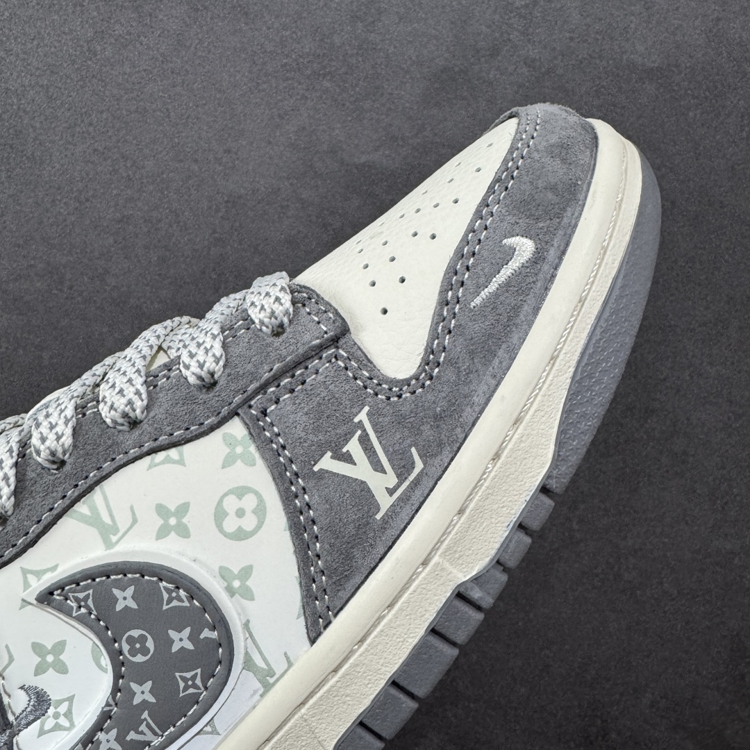图片[5]-【定制版】Nike SB Dunk Low LV联名 三勾夜光灰底满天星 周年高端定制 低帮休闲板鞋 YX5066-361  #定制鞋盒 大厂纯原品质出货 超高清洁度 皮料切割干净无任何毛边 细节完美   尺码：36 36.5 37.5 38 36.5 39 40 40.5 41 42 42.5 43 44 44.5 45-选品中心