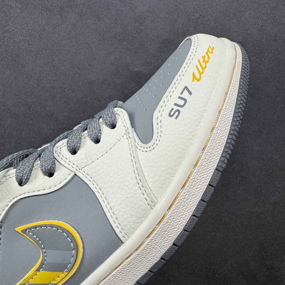 图片[5]-【定制版】Air Jordan 1 Low AJ1 乔1 小米联名 寒武岩灰 高端定制 低帮复古篮球鞋 XX3168-199  #定制鞋盒 大厂纯原品质出货 超高清洁度 皮料切割干净无任何毛边 细节完美   尺码：36 36.5 37.5 38 36.5 39 40 40.5 41 42 42.5 43 44 44.5 45-选品中心