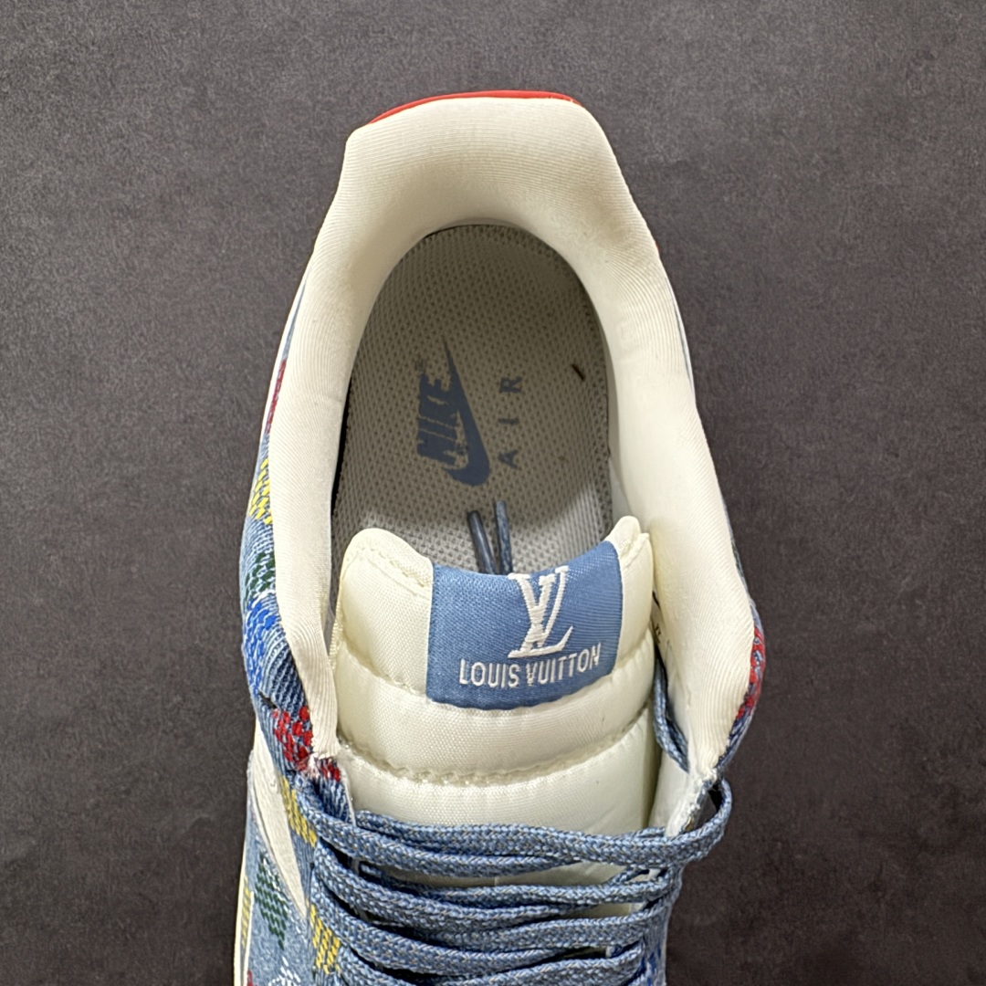 图片[7]-【定制版】海外限量发售！公司级NIke Air Force 1 \’07 Low “LV联名——彩色牛仔”空军一号 低帮 运动鞋 休闲鞋 折边针车 工艺难度大 原楦头原纸板 原装鞋盒 定制五金配件 内置全掌气垫 原厂鞋底 货号：XL1979-101 尺码：36 36.5 37.5 38 38.5 39 40 40.5 41 42 42.5 43 44 44.5 45-选品中心