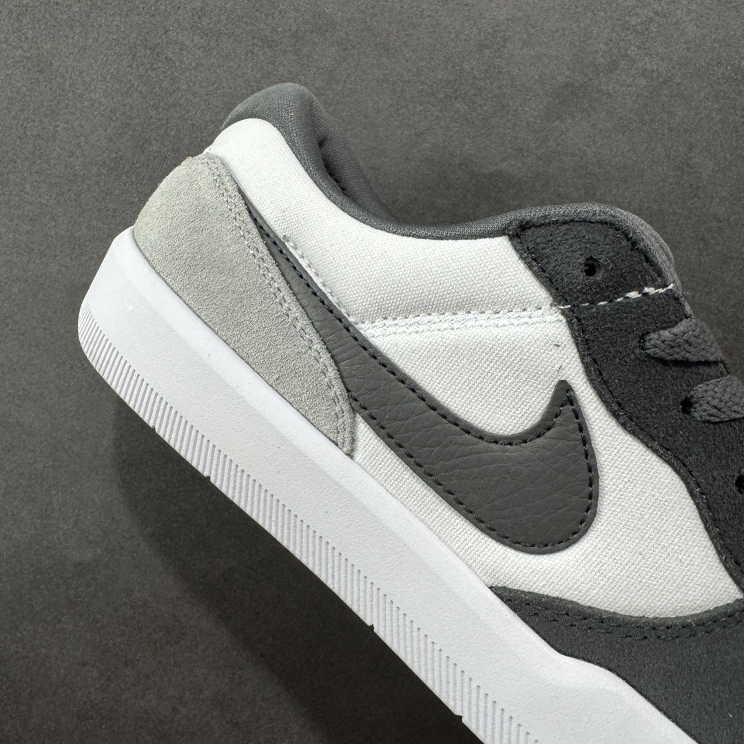 图片[6]-【纯原版】NK SB Force 58 Prml 空军58系列低帮休闲运动滑板板鞋 DV5477-001 市面最高版出货 区别市场通货便宜版本 质感细节 中底鞋垫都不一样 欢迎对比 鞋面由帆布和麂皮拼接 层次感丰富 搭配硫化外底 耐磨耐穿 鞋舌及中底后跟处饰有SB Logo 表明鞋款身份 采用包边设计 经久耐穿 硫化结构则有效提升灵活性 穿上这款全新推出的创意力作 助你耀动街头 尺码：36 36.5 37.5 38 38.5 39 40 40.5 41 42 42.5 43 44 45-选品中心