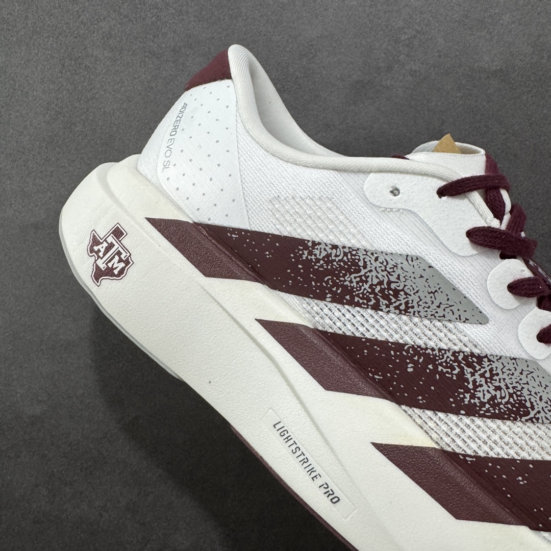 图片[6]-【公司级】Adidas Adizero Evo SL 阿迪超轻透气缓震跑鞋  整体外观造型与adiZero Adios Pro EVO 1非常相似 中底配置方面搭载全掌Lightstrike Pro 鞋面采用透气网面示人 契合日常训练鞋的定位 更加耐用 外底给到了马牌橡胶 及上代竞速旗舰adidas Adizero Adios Pro 3区域分布 货号： JQ4566  尺码：36 36.5 37 38 38.5 39 40 40.5 41 42 42.5 43 44 44.5 45-选品中心