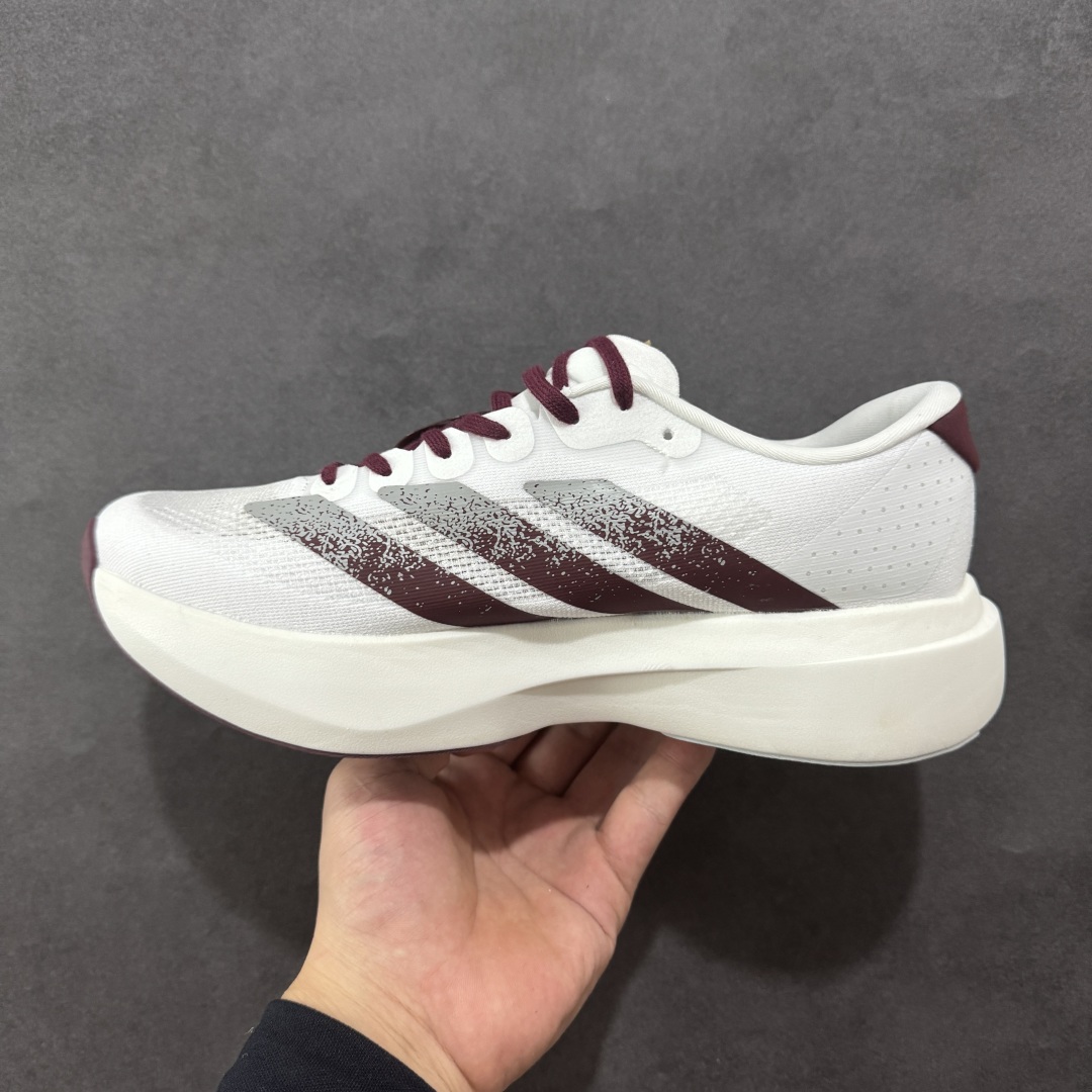 图片[2]-【公司级】Adidas Adizero Evo SL 阿迪超轻透气缓震跑鞋  整体外观造型与adiZero Adios Pro EVO 1非常相似 中底配置方面搭载全掌Lightstrike Pro 鞋面采用透气网面示人 契合日常训练鞋的定位 更加耐用 外底给到了马牌橡胶 及上代竞速旗舰adidas Adizero Adios Pro 3区域分布 货号： JQ4566  尺码：36 36.5 37 38 38.5 39 40 40.5 41 42 42.5 43 44 44.5 45-选品中心