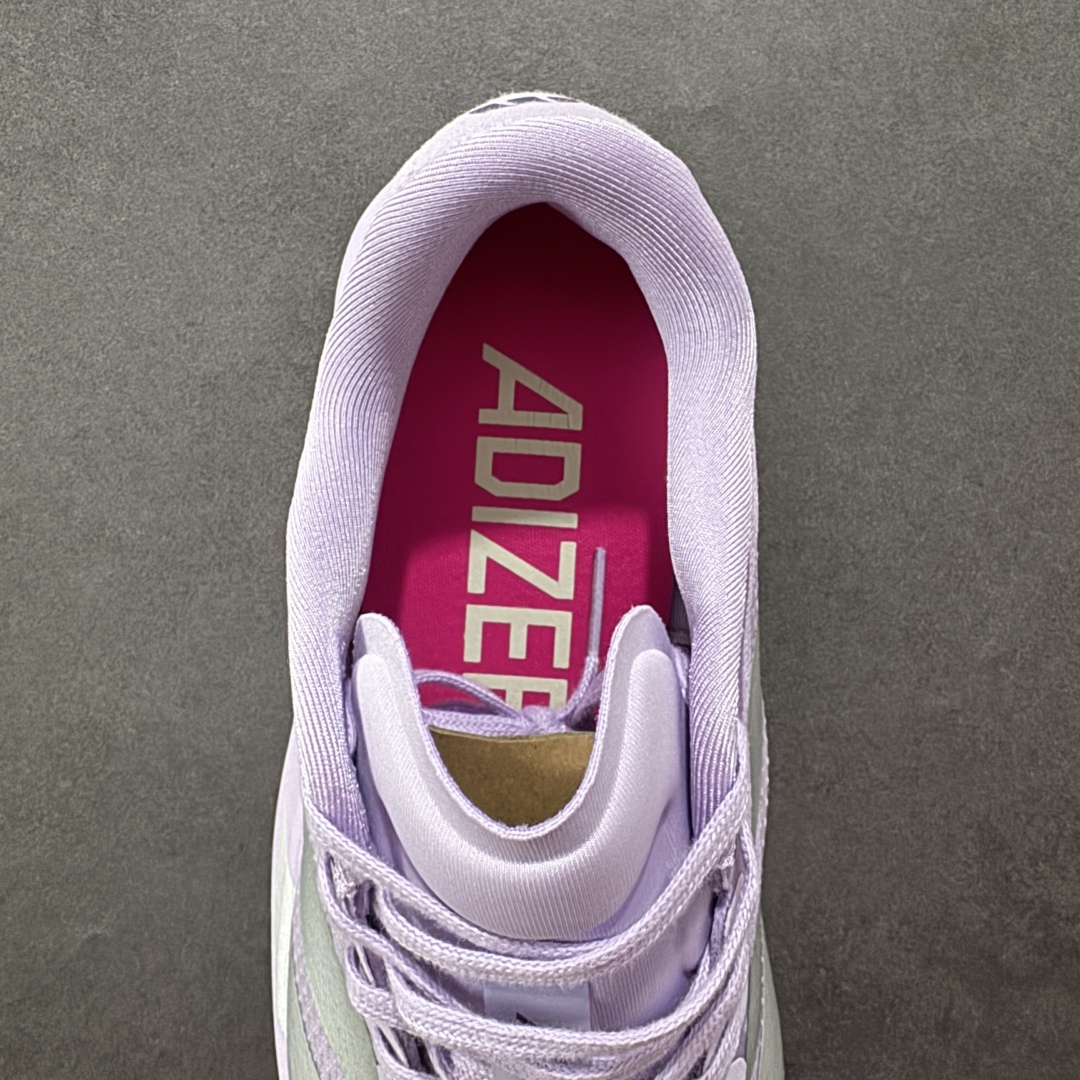 图片[7]-【公司级】Adidas Adizero Evo SL 阿迪超轻透气缓震跑鞋  整体外观造型与adiZero Adios Pro EVO 1非常相似 中底配置方面搭载全掌Lightstrike Pro 鞋面采用透气网面示人 契合日常训练鞋的定位 更加耐用 外底给到了马牌橡胶 及上代竞速旗舰adidas Adizero Adios Pro 3区域分布 货号： JS4447  尺码：36 36.5 37 38 38.5 39 40 40.5 41 42 42.5 43 44 44.5 45-选品中心