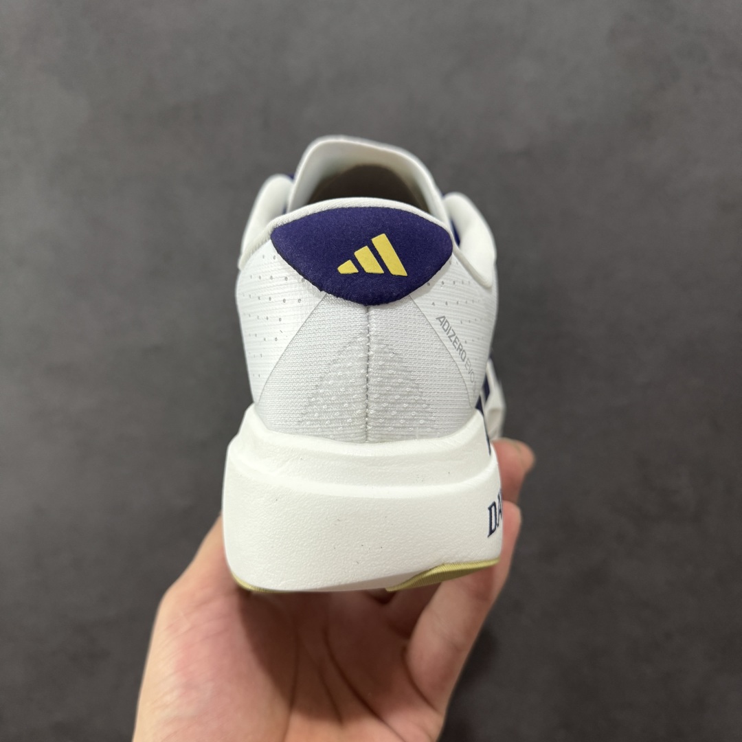 图片[4]-【公司级】Adidas Adizero Evo SL 阿迪超轻透气缓震跑鞋  整体外观造型与adiZero Adios Pro EVO 1非常相似 中底配置方面搭载全掌Lightstrike Pro 鞋面采用透气网面示人 契合日常训练鞋的定位 更加耐用 外底给到了马牌橡胶 及上代竞速旗舰adidas Adizero Adios Pro 3区域分布 货号： JQ4578  尺码：36 36.5 37 38 38.5 39 40 40.5 41 42 42.5 43 44 44.5 45-选品中心