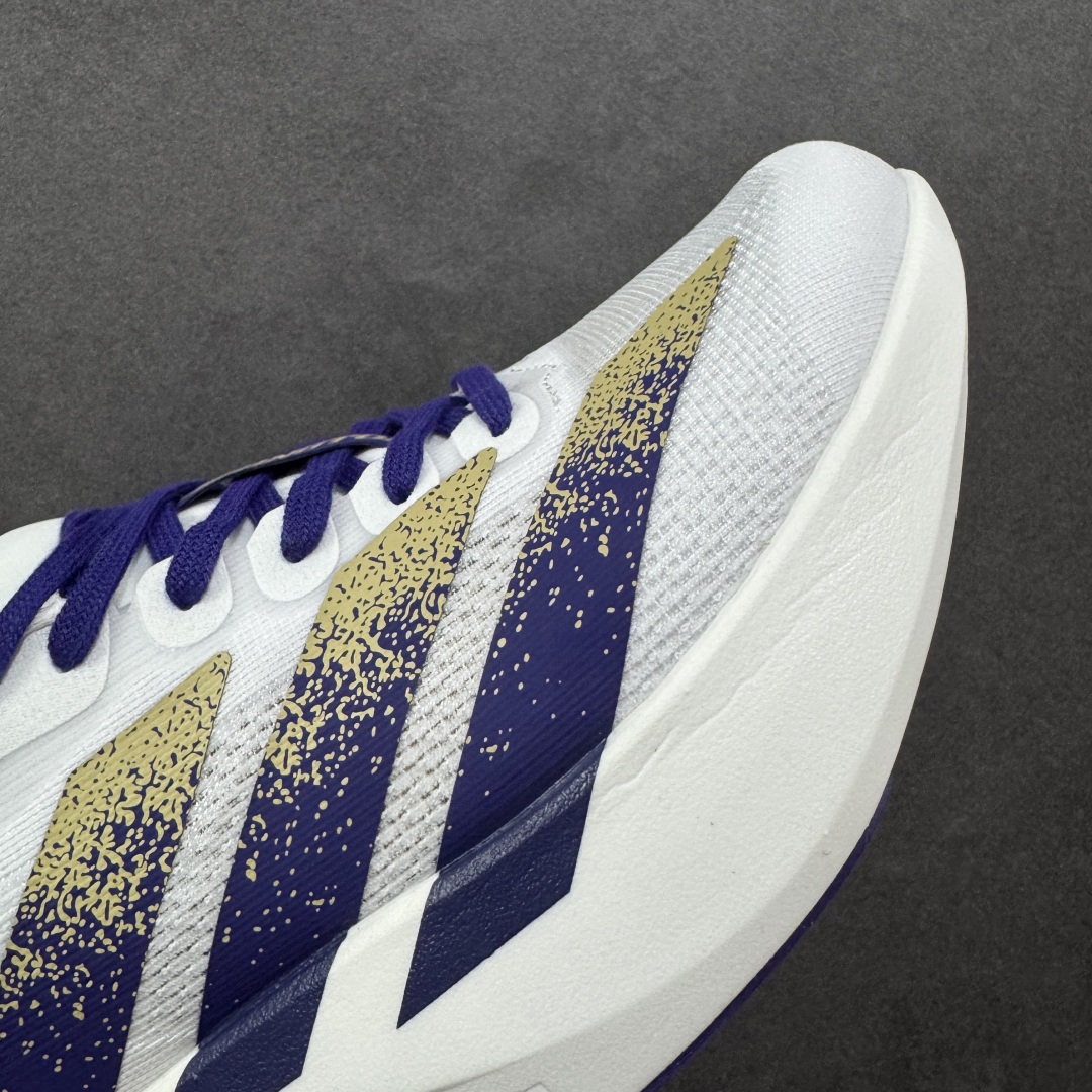 图片[5]-【公司级】Adidas Adizero Evo SL 阿迪超轻透气缓震跑鞋  整体外观造型与adiZero Adios Pro EVO 1非常相似 中底配置方面搭载全掌Lightstrike Pro 鞋面采用透气网面示人 契合日常训练鞋的定位 更加耐用 外底给到了马牌橡胶 及上代竞速旗舰adidas Adizero Adios Pro 3区域分布 货号： JQ4578  尺码：36 36.5 37 38 38.5 39 40 40.5 41 42 42.5 43 44 44.5 45-选品中心