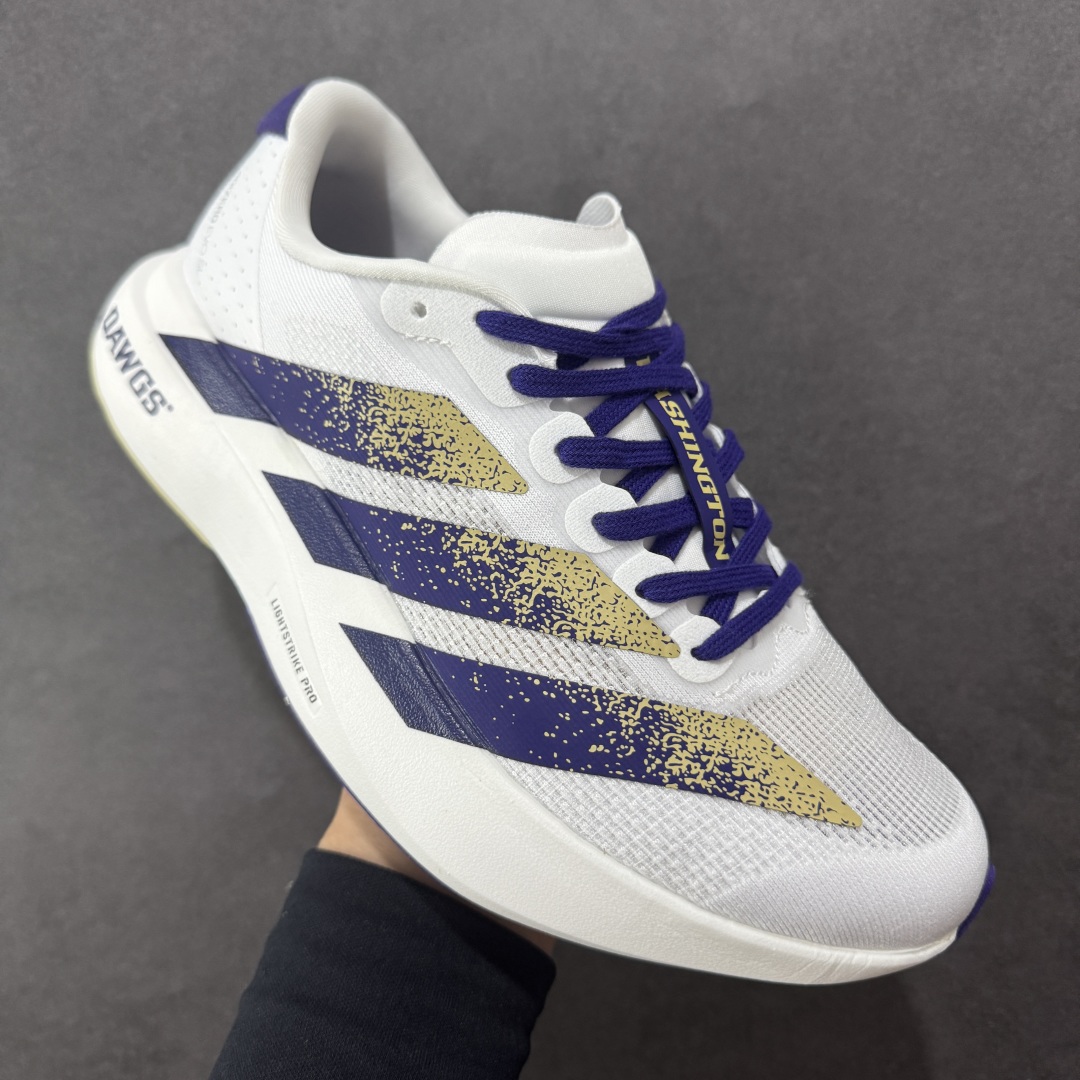 图片[3]-【公司级】Adidas Adizero Evo SL 阿迪超轻透气缓震跑鞋  整体外观造型与adiZero Adios Pro EVO 1非常相似 中底配置方面搭载全掌Lightstrike Pro 鞋面采用透气网面示人 契合日常训练鞋的定位 更加耐用 外底给到了马牌橡胶 及上代竞速旗舰adidas Adizero Adios Pro 3区域分布 货号： JQ4578  尺码：36 36.5 37 38 38.5 39 40 40.5 41 42 42.5 43 44 44.5 45-选品中心