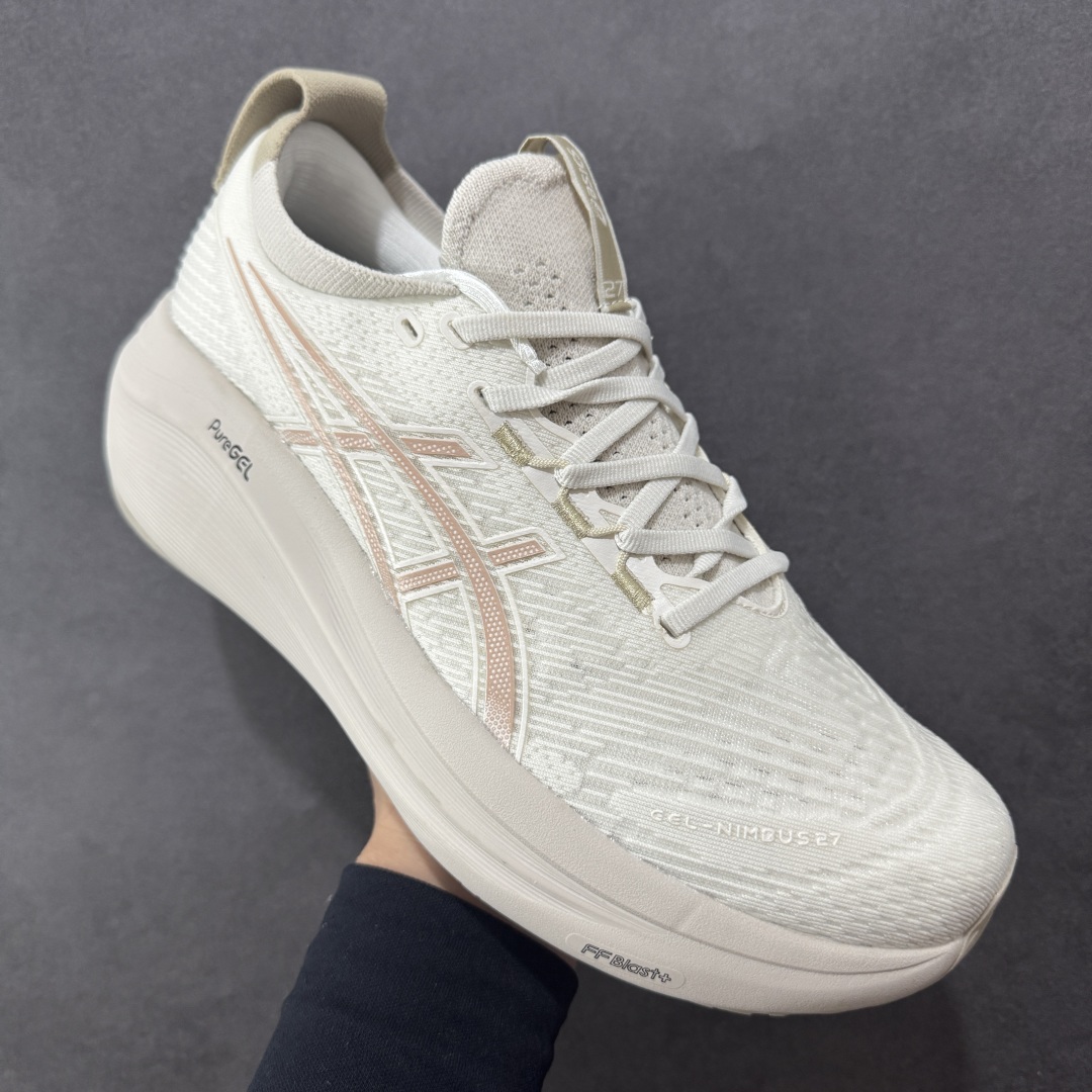 图片[3]-【公司级】Asics GEL-Nimbus 27 亚瑟士缓震跑鞋 近年复古风潮的势头很旺 ASICS一直坚信保持身体的健康与活力是打造健康快乐的生活方式的最佳途径 ASICS为复古鞋型注入新设计 为玩家的街头穿搭提供了更多可能 GEL-NIMBUSTM9运动鞋最初是为中立和仰卧跑步者设计的长距离训练器 采用原始材料和关键细节重新设计 其Y2K时代的工业外观也被大胆的对比和色块所抵消 尺码：36 36.5 37.5 38 38.5 39 40 40.5 41.5 42 42.5 43.5 44 44.5 45 46-选品中心