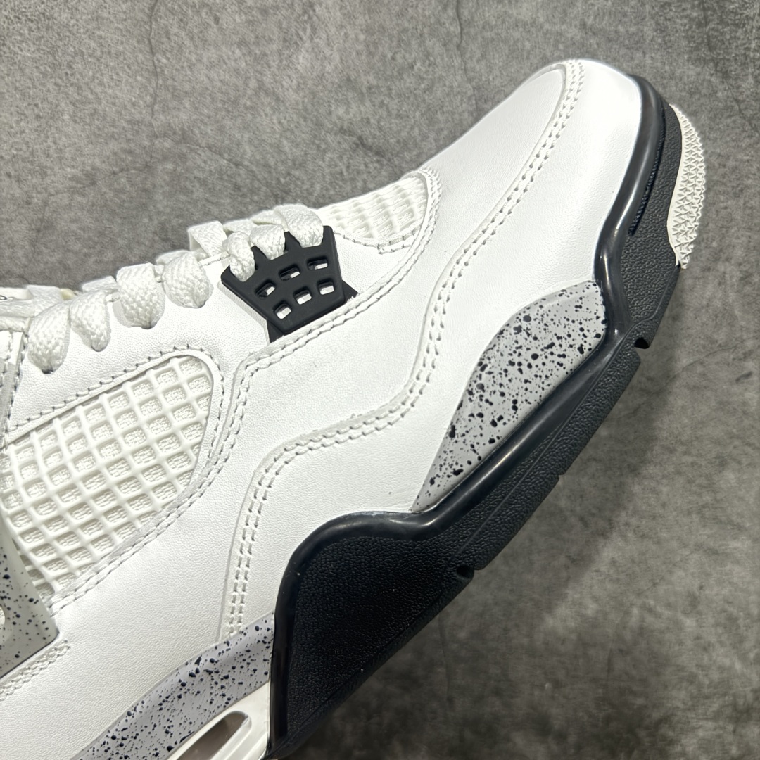
【纯原】Air Jordan AJ4 Retro White Cement 白水泥 复刻2025版 F