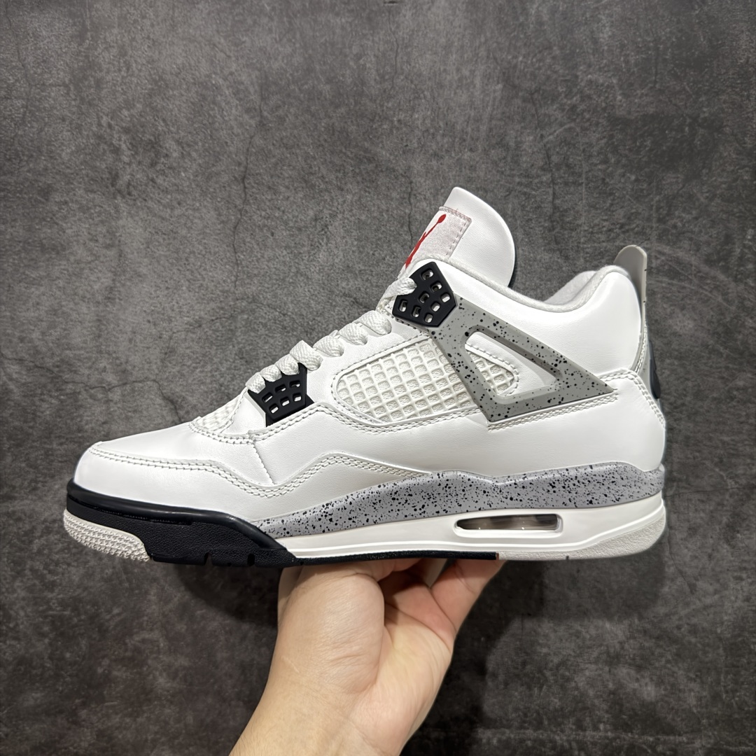 
【纯原】Air Jordan AJ4 Retro White Cement 白水泥 复刻2025版 F