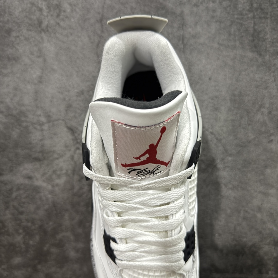 
【纯原】Air Jordan AJ4 Retro White Cement 白水泥 复刻2025版 F