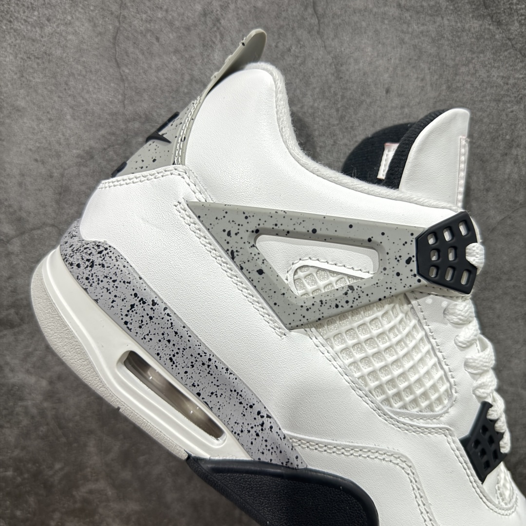
【纯原】Air Jordan AJ4 Retro White Cement 白水泥 复刻2025版 F