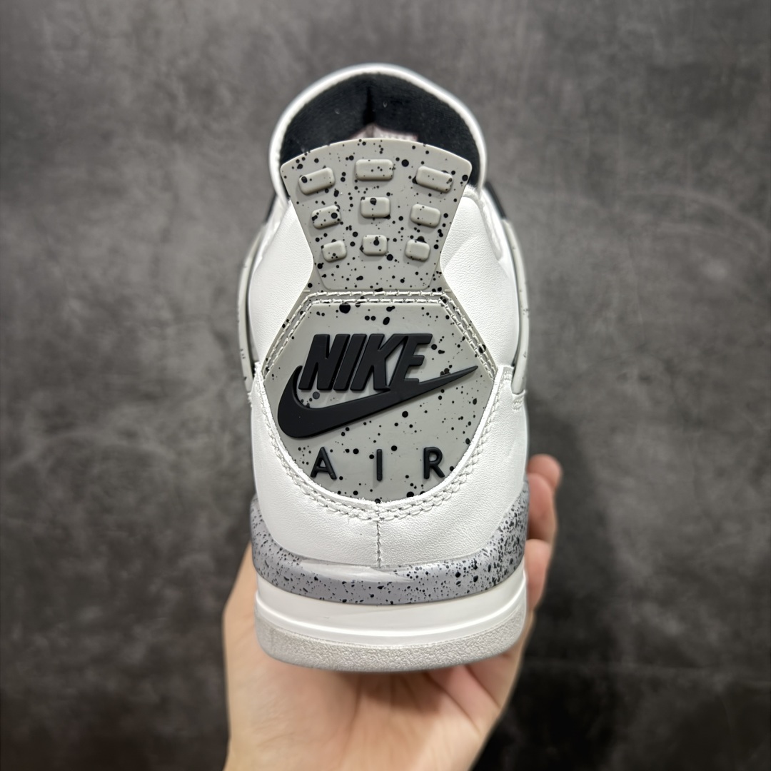 
【纯原】Air Jordan AJ4 Retro White Cement 白水泥 复刻2025版 F