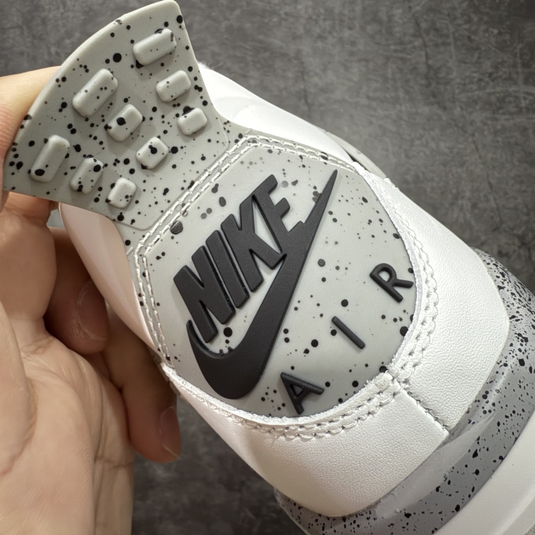 
【纯原】Air Jordan AJ4 Retro White Cement 白水泥 复刻2025版 F