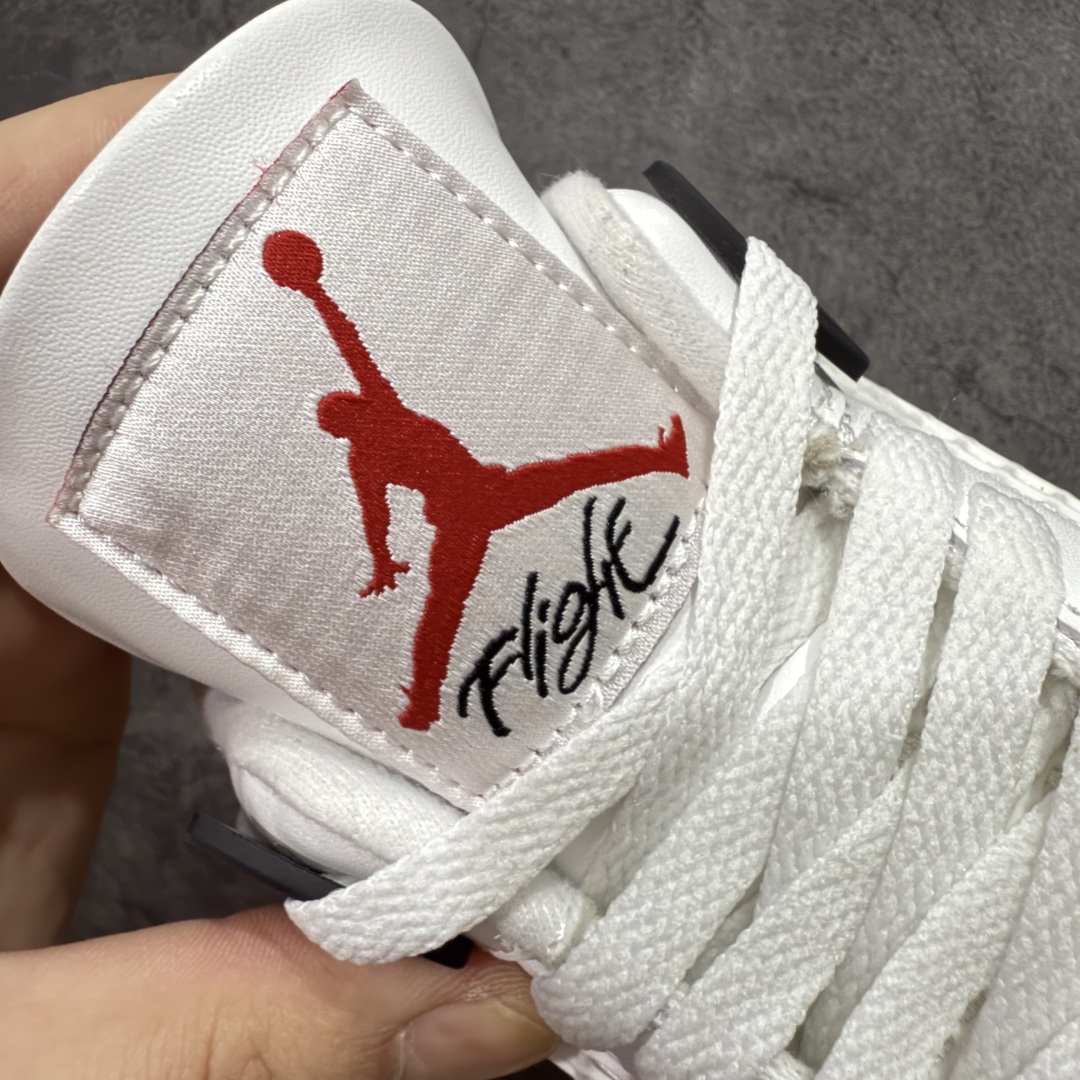
【纯原】Air Jordan AJ4 Retro White Cement 白水泥 复刻2025版 F