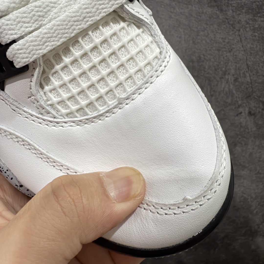 
【纯原】Air Jordan AJ4 Retro White Cement 白水泥 复刻2025版 F