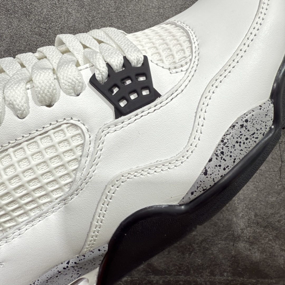 
【纯原】Air Jordan AJ4 Retro White Cement 白水泥 复刻2025版 F